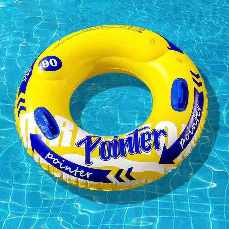 HANDUNYOU Heart Retro Inflatable Swimming Ring