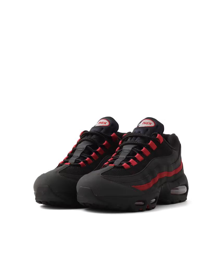 HM4740-008 Nike Air Max 95 OG Big Bubble Черный Командный Малиновый (Мужской)
