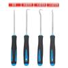 Car oil paint screw driver set, hose removal hook set O-ring painted gasket puller remover pick hook repair tool 160mm 4 pieces