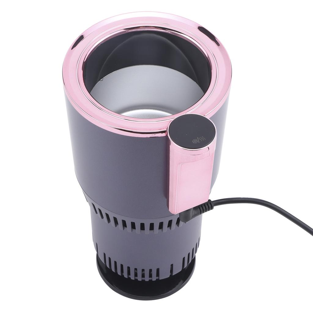 Cooler Warmer Cup Holder 2‑in‑1 Universal Intelligent Aluminum for Home Trip Auto