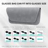 Car Universal Eyeglasses Case Sun Visor Eyeglasses Case For glasses Small Cards And Other Items  accessories
