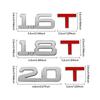 Новейший автомобиль 3D металлический сплав 1.3T 1.4T 1.5T 1.6T 1.8T 2.0T 2.2T 2.4T 2.5T 2.8T 3.0T логотип наклейка эмблема значок наклейки автостиль