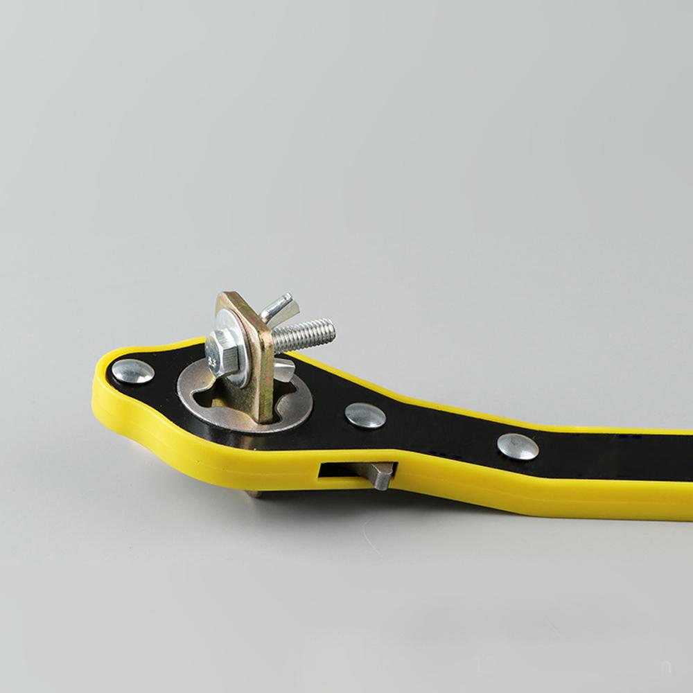 Адаптер для гаечного ключа, экономящий труд, автомобильный ножничный ключ с храповым механизмом, гаражный ключ для колес, гаечный ключ с ручкой, инструмент для ремонта автомобиля