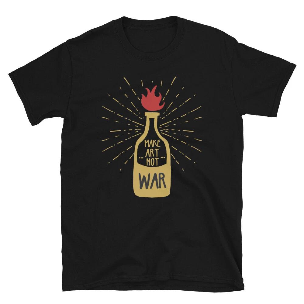 Molotov Solution Graffiti Art Protest Classic Fit T-Shirt
