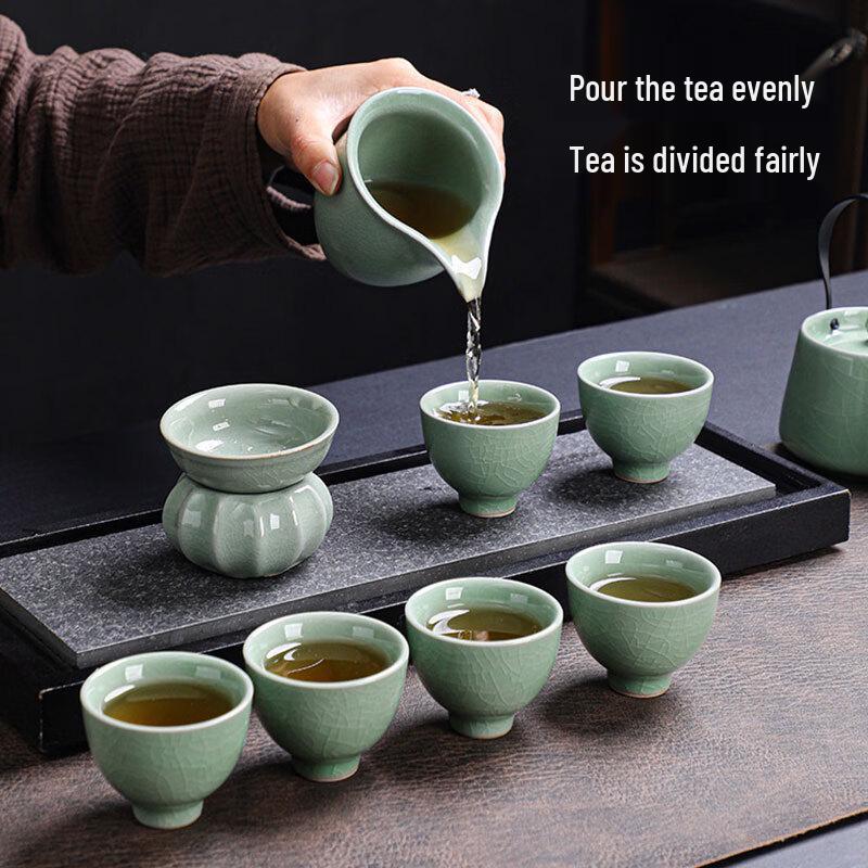 Zhai Qingsong Chinese Ceramic Tea Set