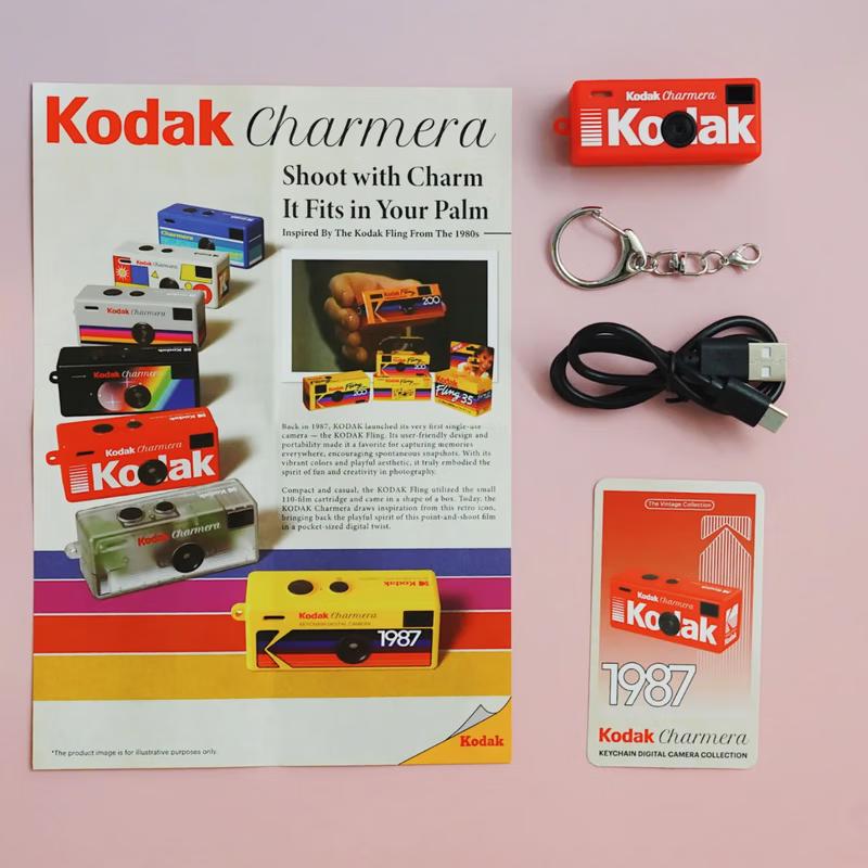 Брелок Kodak Charmera Мини-цифровая камера Слепой бокс (Китайская версия)