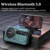 Портативный FM-радио, мини-FM-радиоприемник, уличный Bluetooth-динамик, TF-карта, USB-наушники, MP3-плеер, рекордер 70-108 МГц