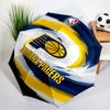 Pacers Basketball Team  Umbrella 8-Frame for Travel, Camping, Casual Lightweight Portable Umbrella, Essential for Every Family Holidays Gift