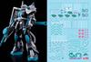 Флуоресцентный!! HG RG EG 1/144 Робот MS Юкиша Детализированные Водные Декали (RG 1/144 Zaku II Цвета Хатсунэ Мику. для RG-64)
