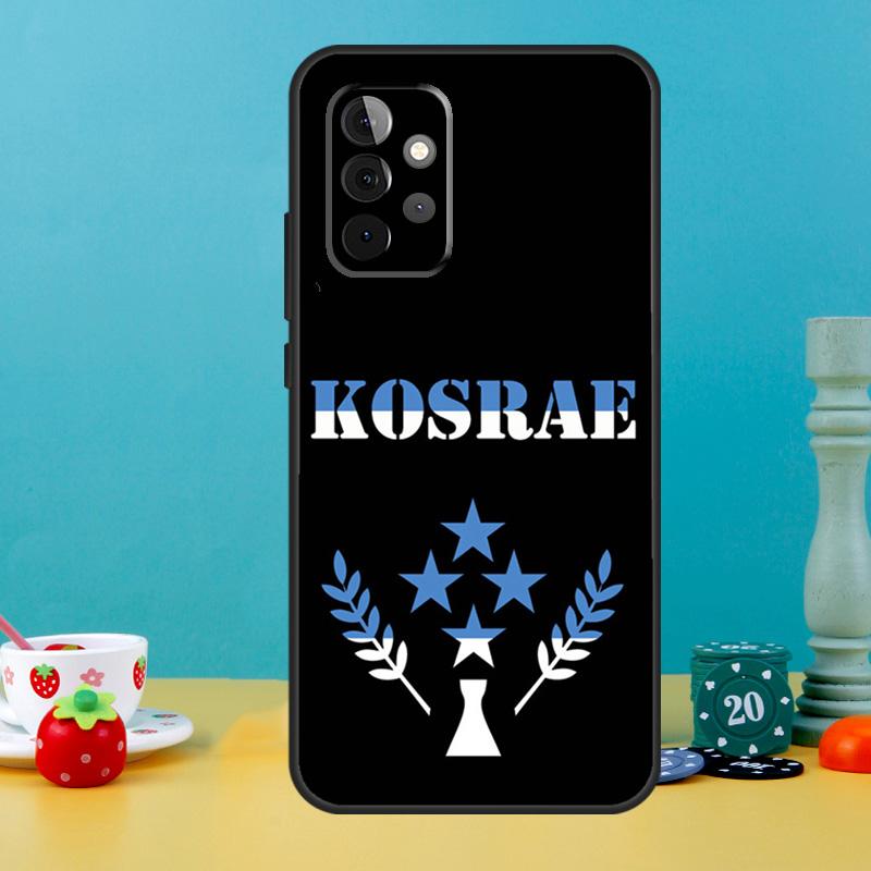 Kosrae Flag Case For Samsung Galaxy A05 A36 A56 A26 A16 A53 A33 A13 A12 A32 A52 A55 A35 A15 A54 A34 A14