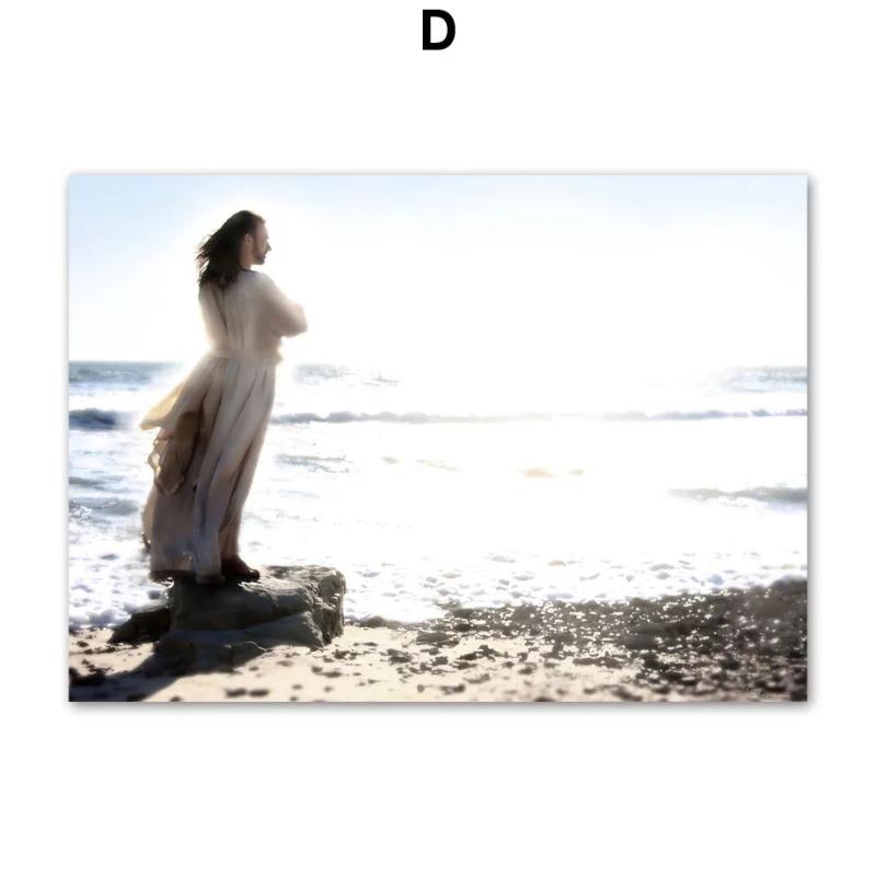 Holy Light Leader Christ Jesus Wall Art Canvas Painting God Posters And Prints Wall Pictures For Living Room Home Decoration