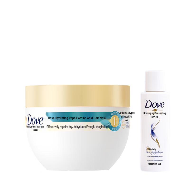 Dove Hydrating Amino Acid Hair Mask & Shampoo Set
