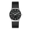 Skagen Grenen 3-Hand Watch SKW6833 Men's Black