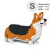 JEKCA Jecca Block Welsh Corgi Brown Скульптор 02S-M02