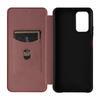 For Motorola Moto G35 5G Case Carbon Fiber Texture Drop-Proof PU Leather Phone Cover
