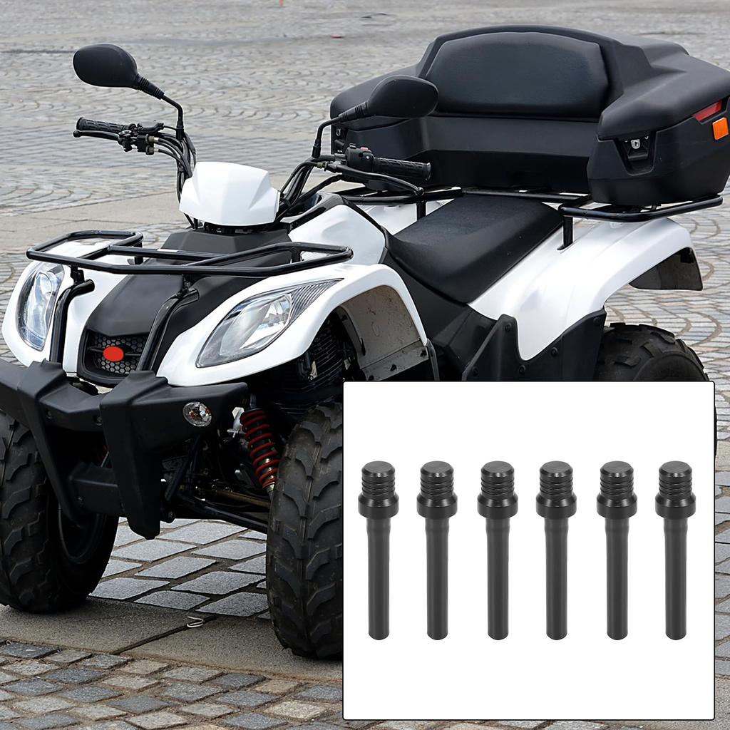 Motoforti Gas Cap Vent Hose Breather Tube Air Vent Hose Vent Hose для ATV Dirt Bike Motorcycle 6 шт. Черный