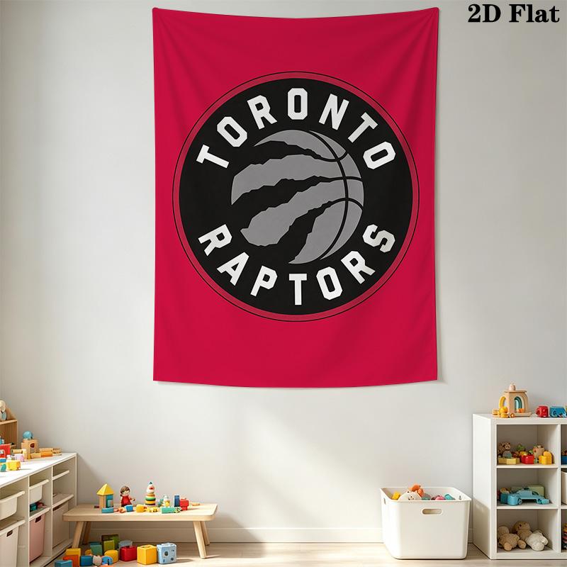 Toronto Raptors Basketball Team Logo Threepiece Set 1 Duvet Cover 2 Pillowcase Without Core Soft And Comfortable Bedding Set