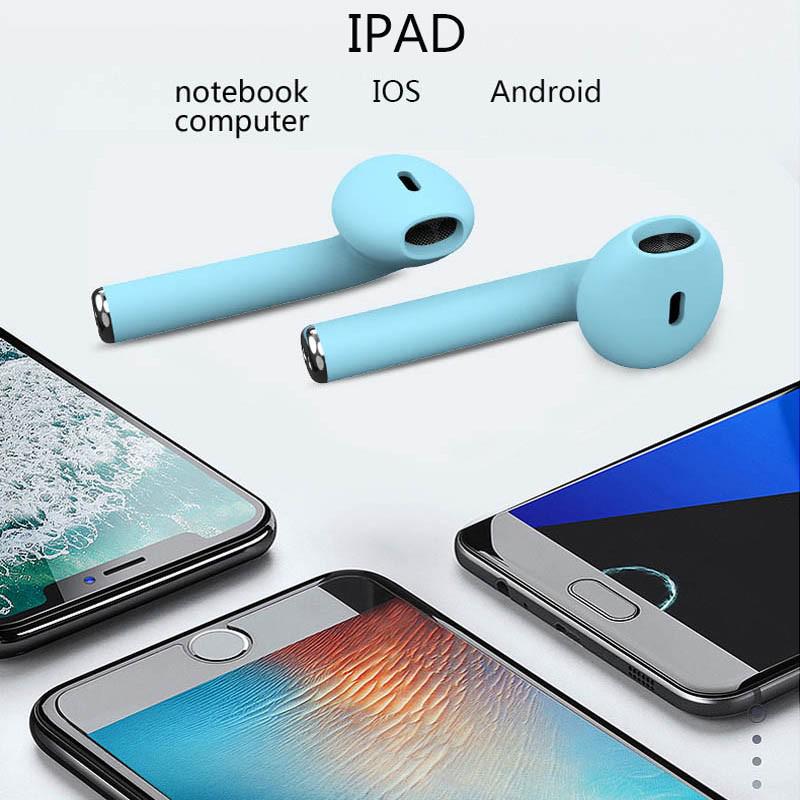 Inpods 12 разноцветные беспроводные Bluetooth наушники-гарнитура в зарядном боксе