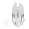 Wired Mouse USB Port Gaming Office Business Luminous Optical Computer AccessoriesWhite