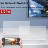 1/2 шт. Закаленное Стекло Пленка Для Nintendo Switch 2 Защитная Пленка На Экран Анти-Царапина Игровые Аксессуары Ультра-Прозрачная Для NS 2