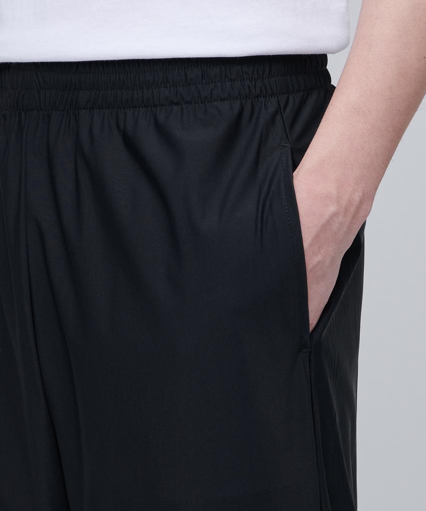 MUSINSA STANDARD [Cooltandard] Cooling Wide Elastic Waist Pants [Black]