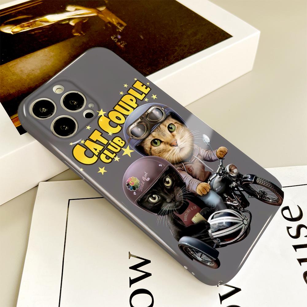 All-inclusive Film Phone Case Cartoon Fashion Design Hard Shell Full Cover Camera Protection Case for iPhone Samsung Xiaomi Poco Redmi Huawei Honor