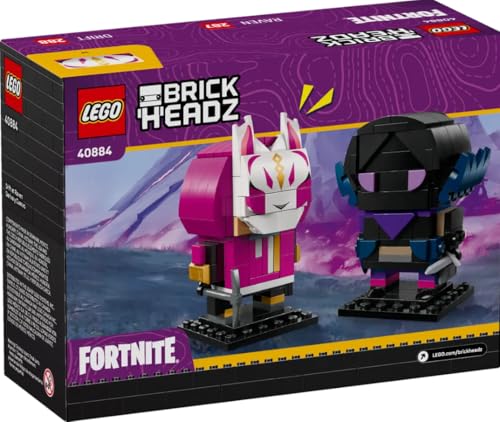 LEGO Fortnite Фигурка BrickHeadz Дрифт и Ворон 40884