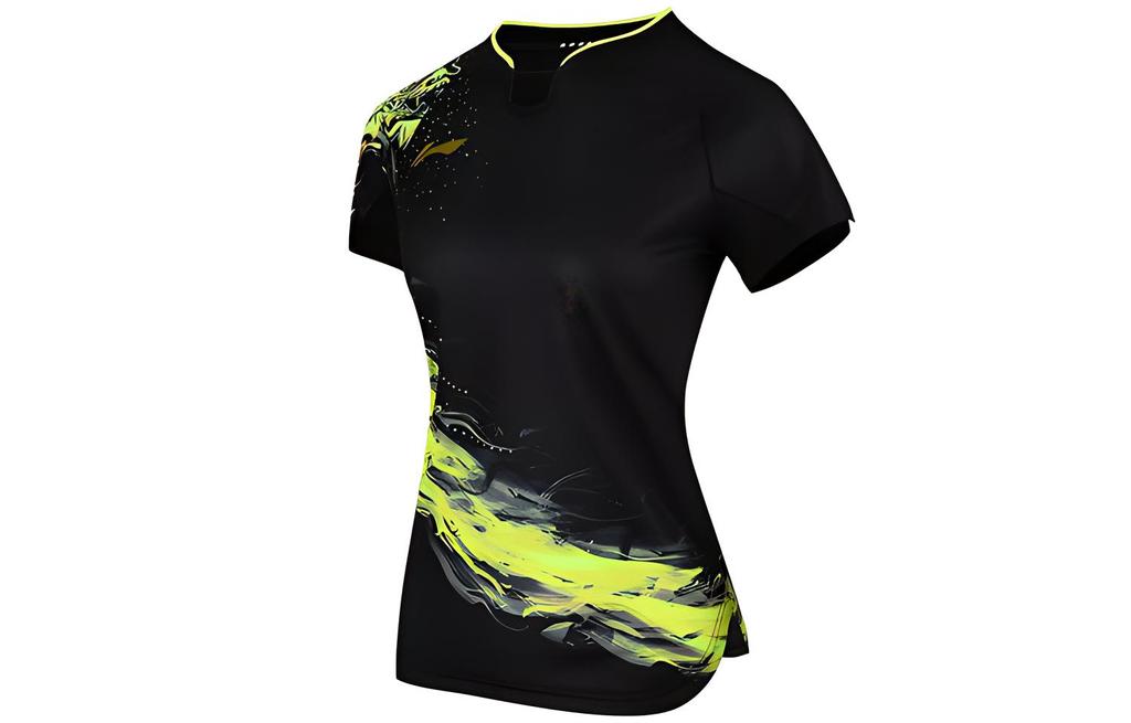 Li Ning Коллекция Настольный теннис Одежда для настольного тенниса Женская Черный AAYR358-2