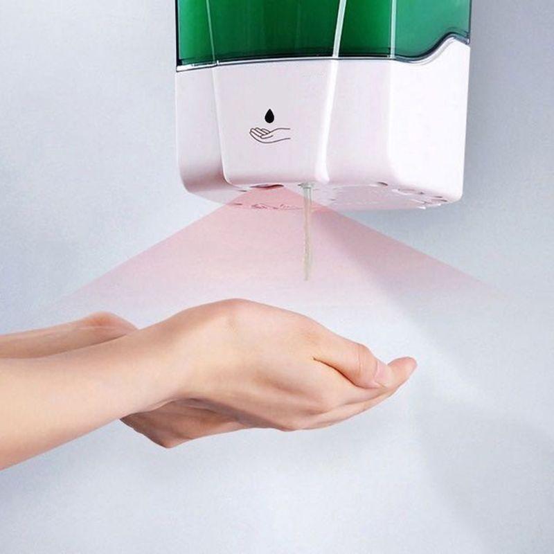 500 мл бесконтактный электрический автоматический дозатор мыла на батарейках с регулируемым управлением дозирования мыла