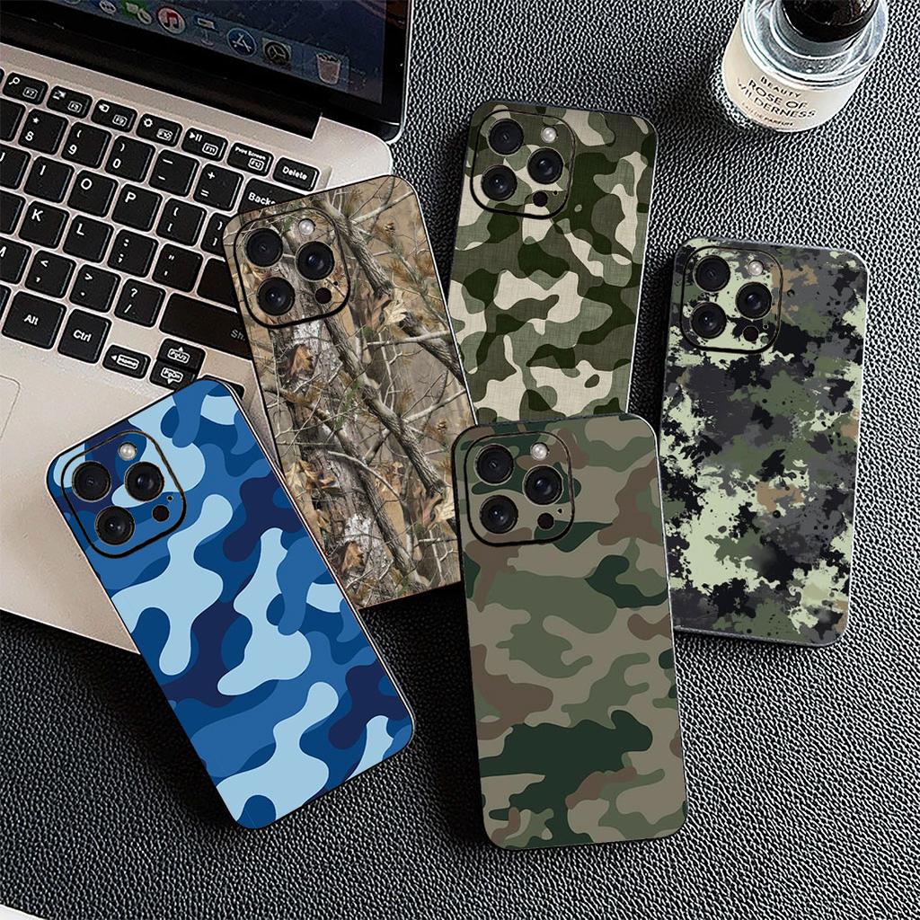 Cover Camo Military Pattern Army Camouflage for Samsung Galaxy S22 S21 S20 Fe Ultra S9 Plus + A13 A22 M21 M31 M55 M15 Phone Case