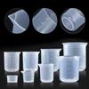 Resin Mixing Cups, Liquid Measuring Cups, Plastic Beaker, Graduation Epoxy Resin Cups for Resin Epoxy Paint Food, Lab Use