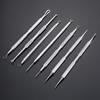 Acne Remover Tool Safe to Skin Blackhead Needle Stainless Steel Silver 10 Cm 1