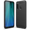 Case - Xiaomi - Redmi Note 8 - Carbon Fiber - Shockproof - Flexible - Black
