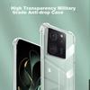 Kelleia Xiaomi Redmi K60 Pro Phone Case, Redmi K60 Pro Full Protection Airbag Shockproof Transparent Soft Case, 6.67 Inches