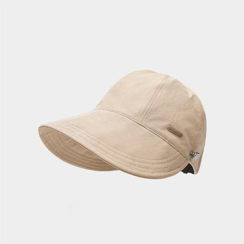 Женская складная шляпа от солнца летняя уличная пляжная шляпа рыбака солнцезащитная кепка регулируемая хлопковая с широкими полями шляпа-ведро