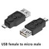 USB-адаптер Micro-Mini Plug And Play, высокоскоростная передача 480 Гбит/с, USB-адаптер простой структуры