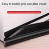 Windproof Under Door Draft Stopper Leather Sound Insulation Sealing Strip  Door