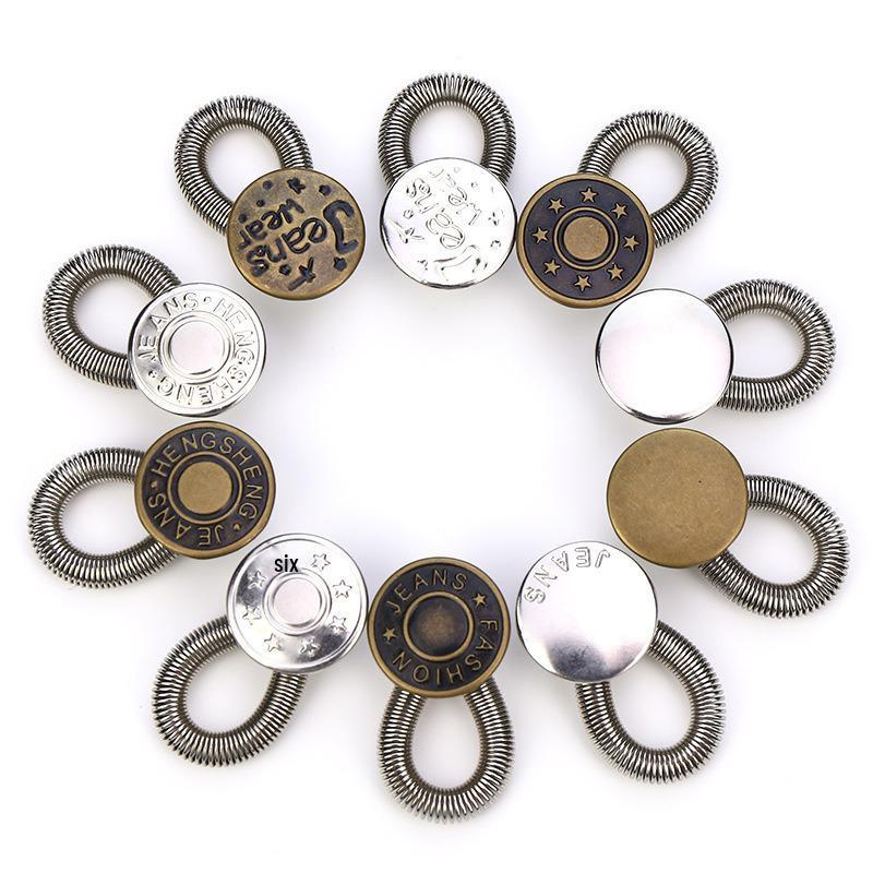 Adjustable No-Sew Waist Extender Button