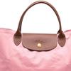 Longchamp Le Pliage Medium Handbag With Gold Fastening Women Handbags Cotton-Candy 10168089P92