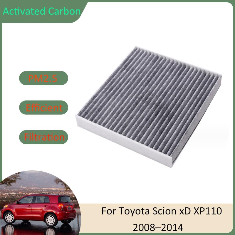 Фильтр кондиционера для Toyota Scion xD XP110 Ist Urban Cruiser 2008 2009 2010 2011 2012 2013 2014 Гаджеты с активированным углем