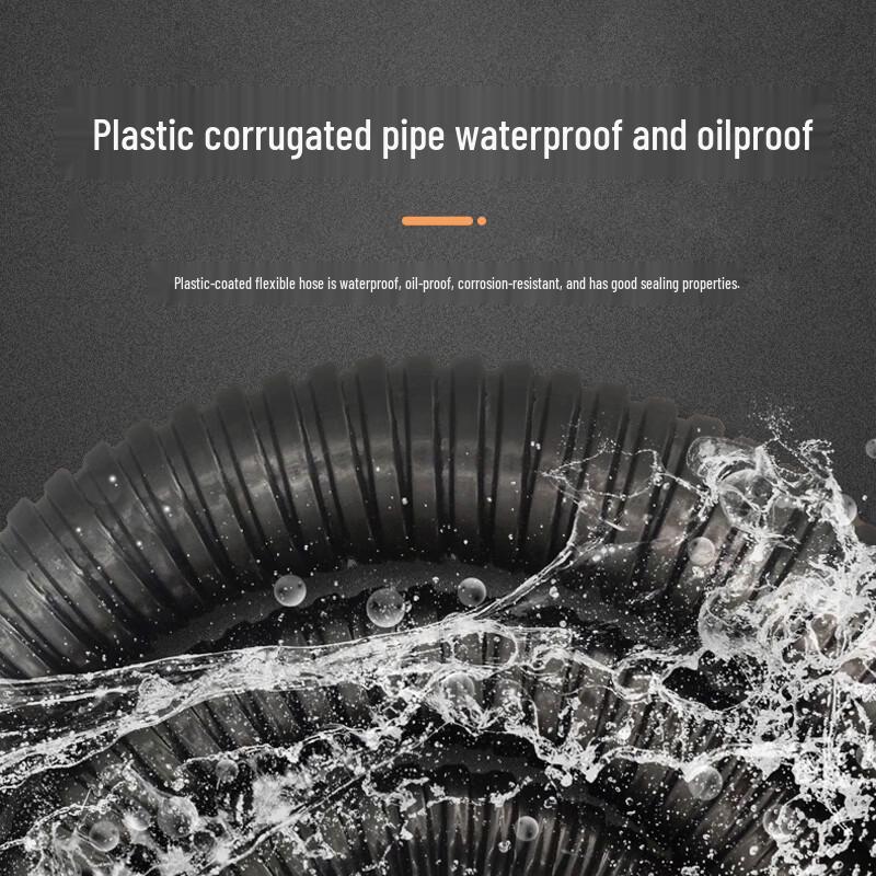Tiemuyun 304 Stainless Steel Plastic Coated Flexible Conduit