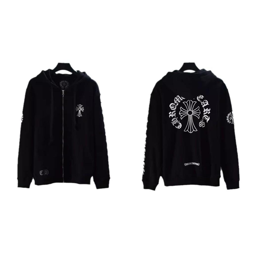 Худи с вышивкой Крест Подкова для мужчин и женщин - Осенняя одежда