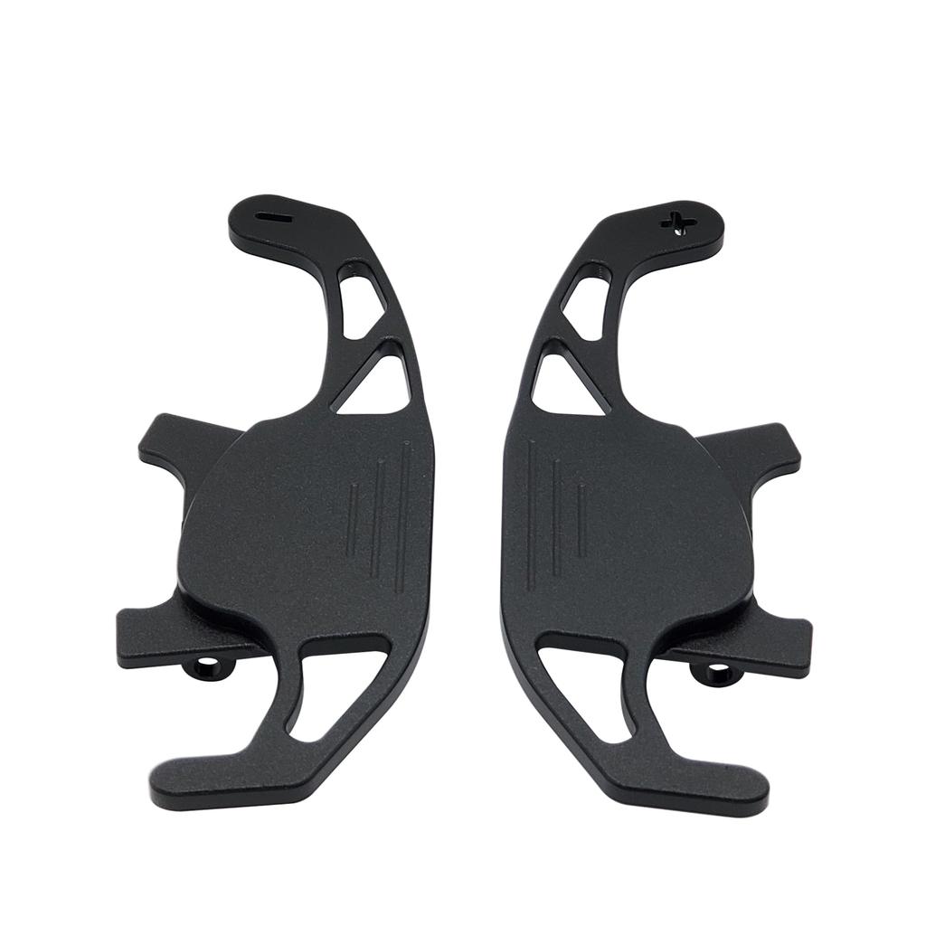 leihuo Extension Paddle Shift Cover for Golf MK7 GTI R R-line Scirocco Passat 2014-2019 (Black)