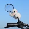 Cartoon Rearview Mirror Dolls Cute Motorcycle Dolls Electric Vehicle Dolls  Riding Accessories