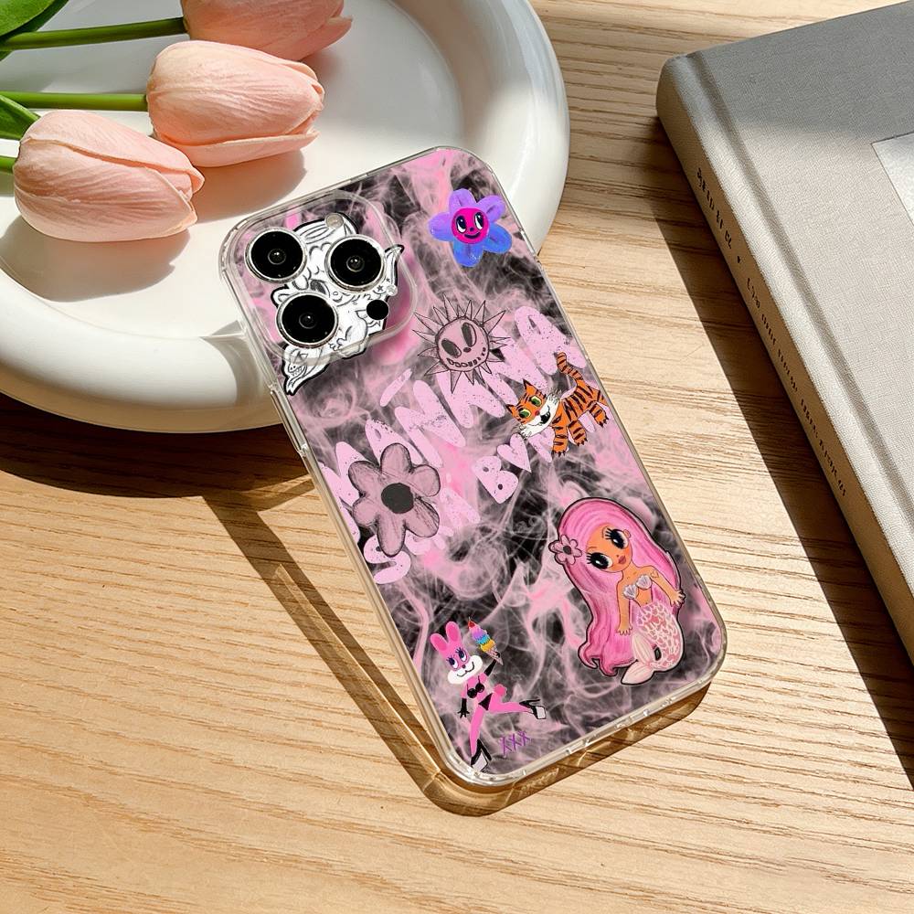 Vibrant Spring Charm M-Manana Sera Bonito Phone Case For iPhone 17 16 15 14 13 12 11 Mini Pro Max Plus Transparent Cover