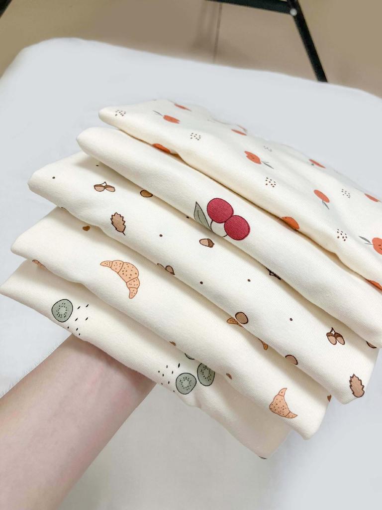 Korean Autumn Pajamas for Girls: Long-Sleeve Baby and Toddler Sleepwear Set