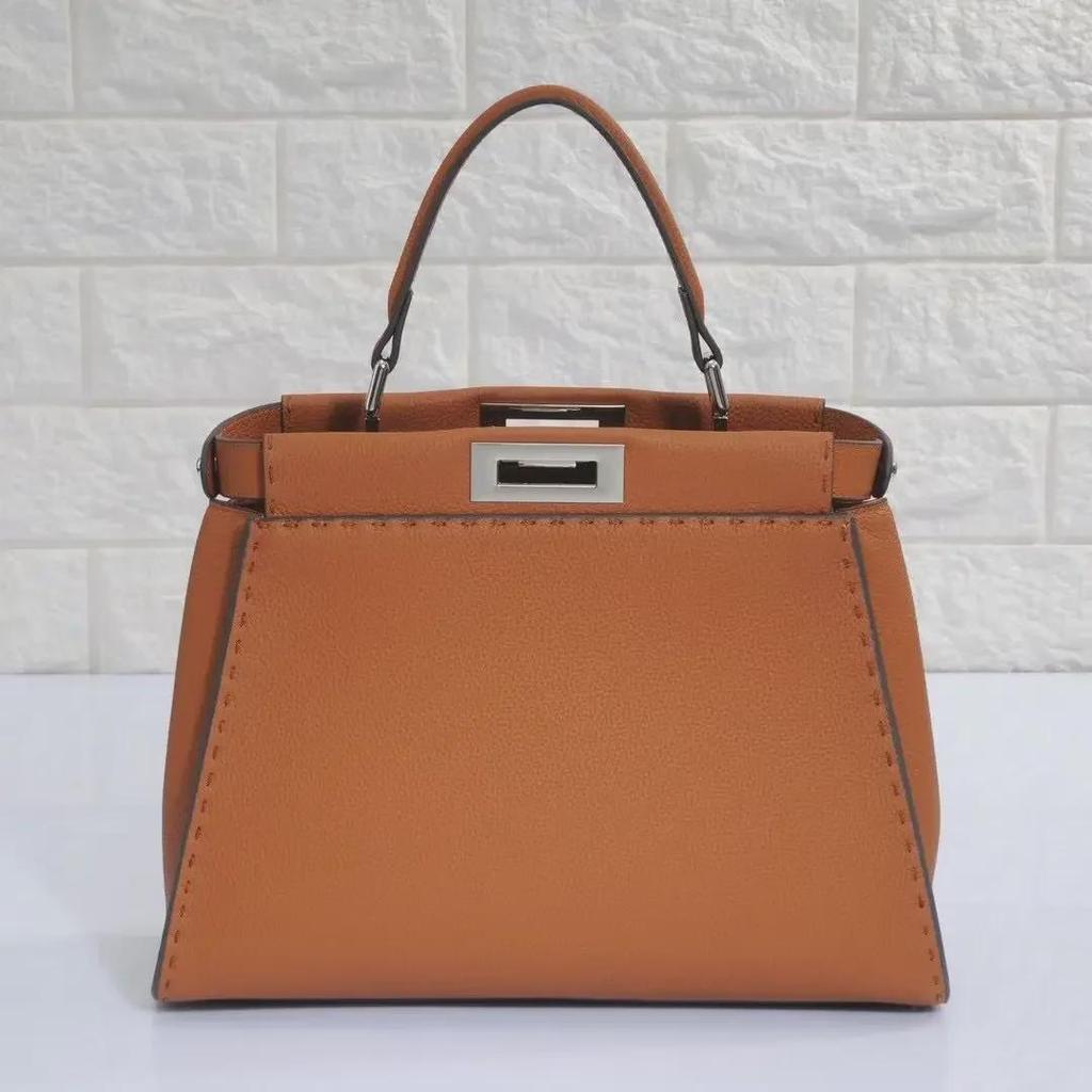 2025 Summer Hand-Stitched Genuine Leather Kitten Bag – Women's Trendy, Versatile Crossbody & Shoulder Bag In Fashionable Cowhide