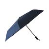 Komiya Shoten Automatic 60cm Safety Folding Umbrella for Men and Solid Color Open/Close Women, Large, Wind-Resistant Ribs, (Navy)