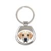 Labrador Retriever - Geometric Keychain with a Photo and the Inscription