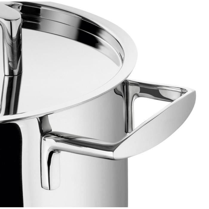 Ensemble de Casseroles - ZWILLING - Passion - Acier Inoxydable - 5 Pièces - Design Sophistiqué